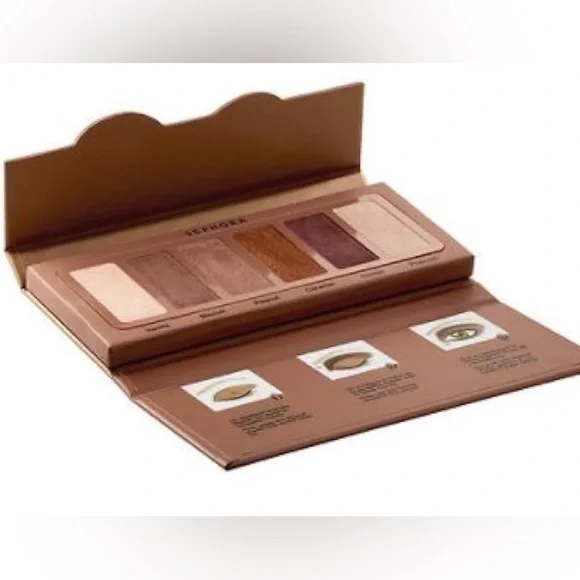 Sephora Eyeshadow Palette - warm cookies 6 colors matte and shimmer neutrals NEW - Picture 1 of 11